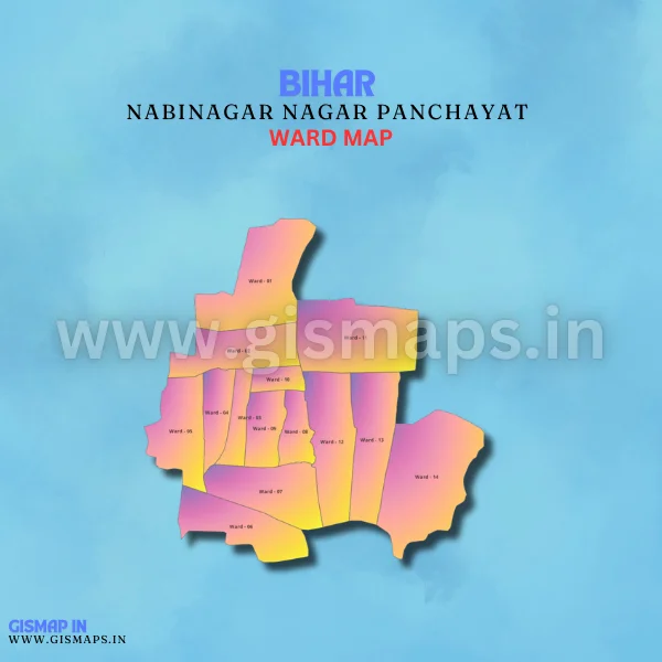 Nabinagar Nagar Panchayat Ward Map